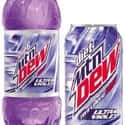 Diet Mountain Dew Ultra Violet on Random Best Mountain Dew Flavors