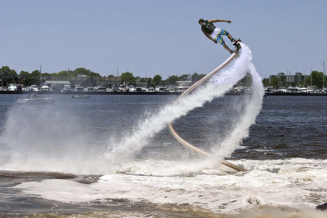 A Real Live, Top of the Line Jet Pack