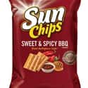 Sweet & Spicy BBQ SunChips on Random Best SunChip Flavors