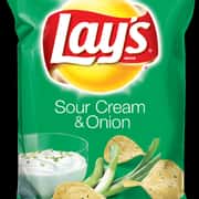 Lay&#39;s Sour Cream & Onion Potato Chips