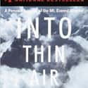 Into Thin Air on Random Books Recommended By Stephen King