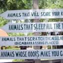 Choose Your Own Adventure on Random Funniest Signs at the Zoo