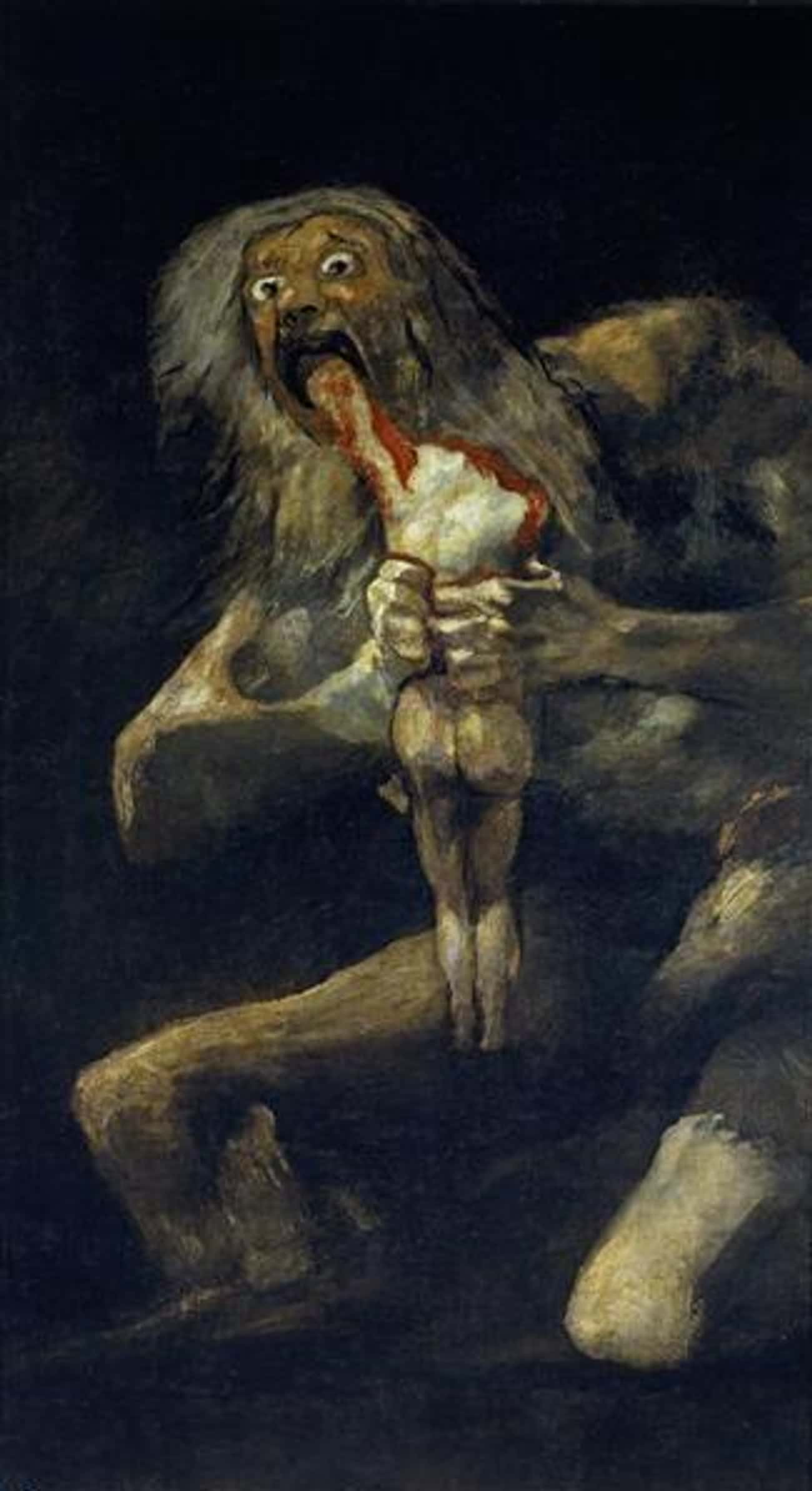 Francisco Goya, &#39;Saturn Devouring His Son,&#39; 1819-23