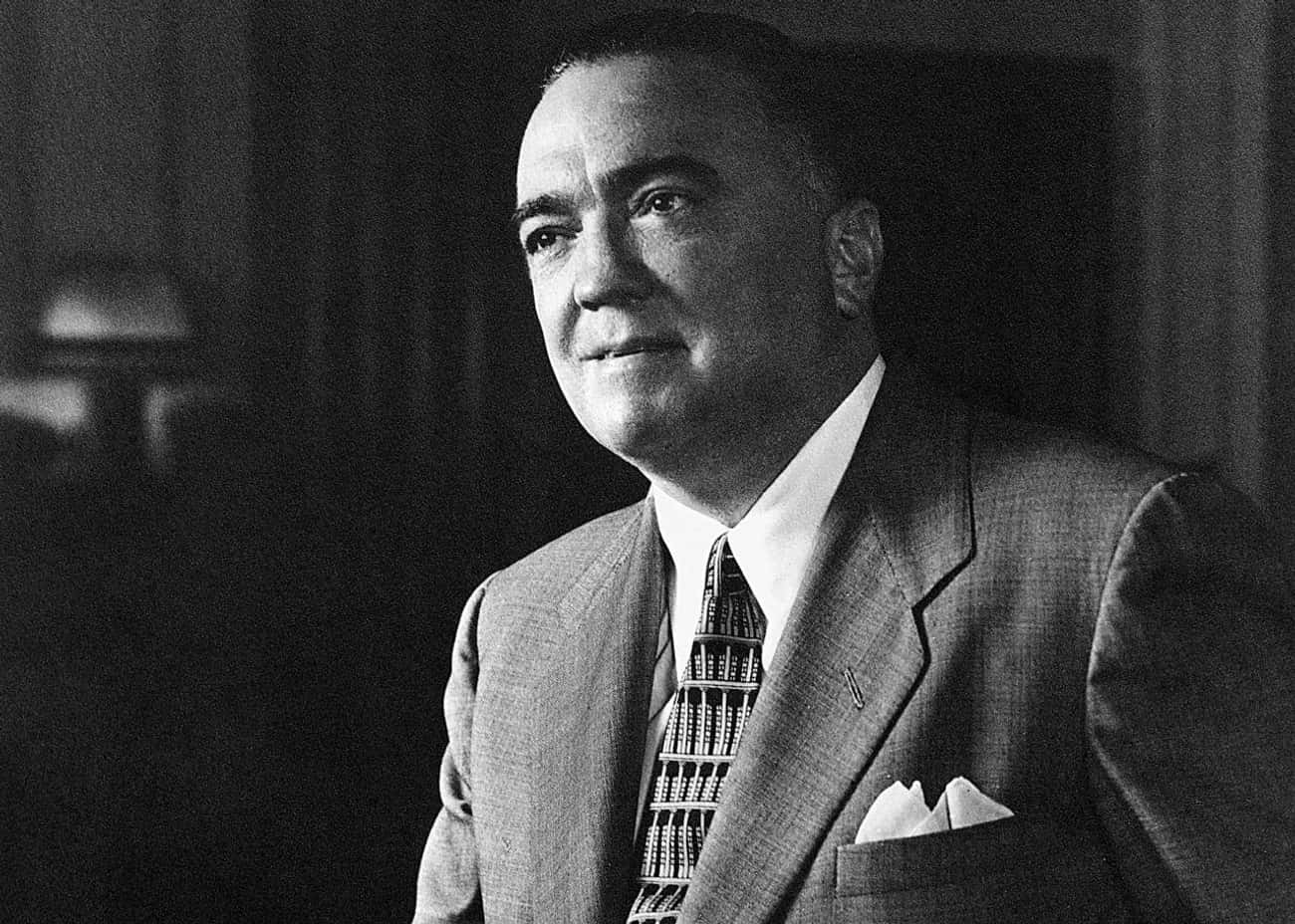 J. Edgar Hoover Maintained His Power Using A Secret File