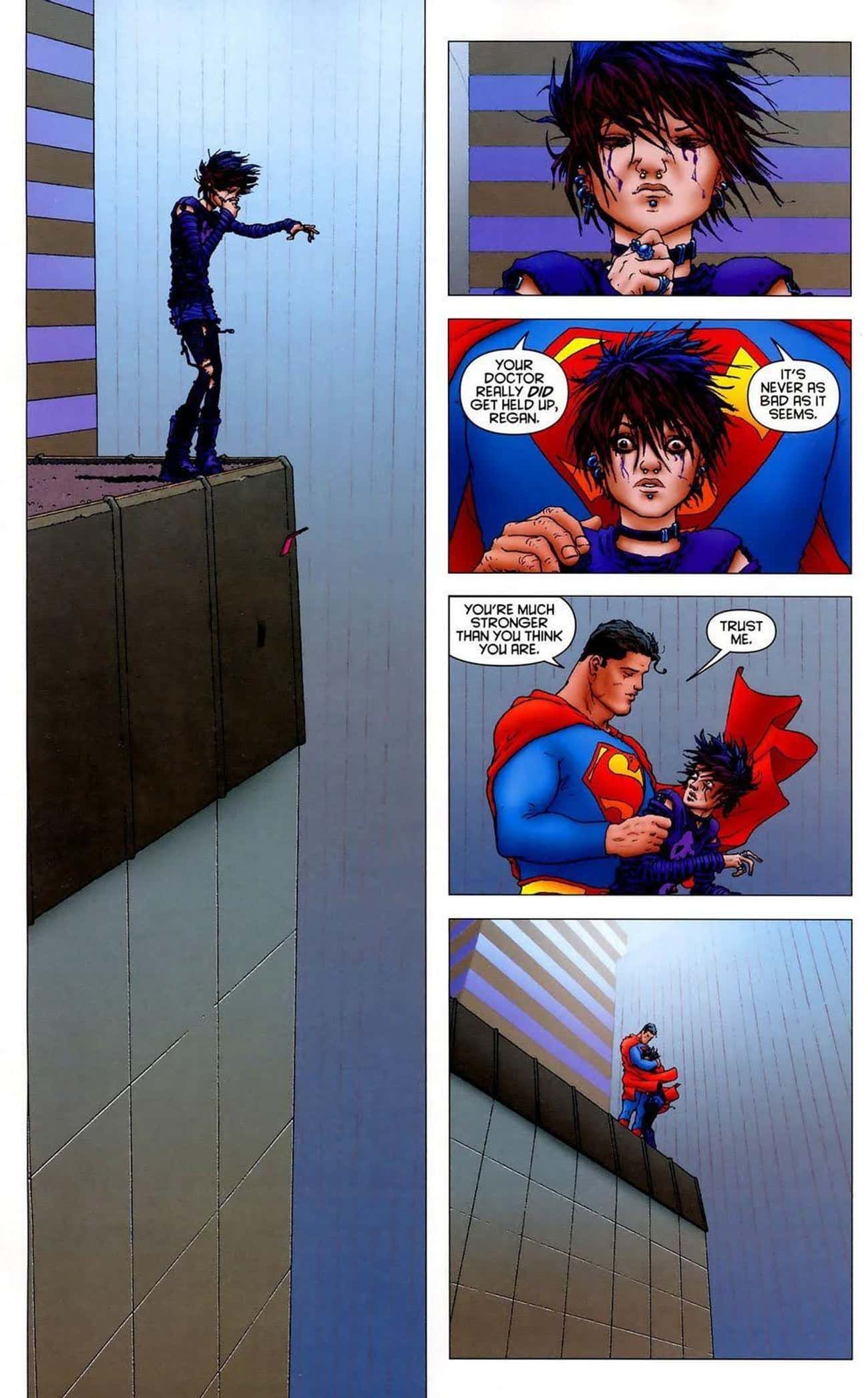 Superman's Words to a Suicidal Girl