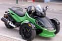 Can-Am Spyder Motorbike on Random Cars Owned By Justin Bieber That He's Probably Only Driven Onc