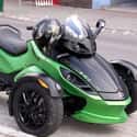Can-Am Spyder Motorbike on Random Cars Owned By Justin Bieber That He's Probably Only Driven Onc