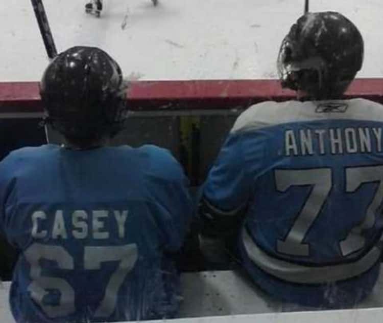 funny hockey jersey names