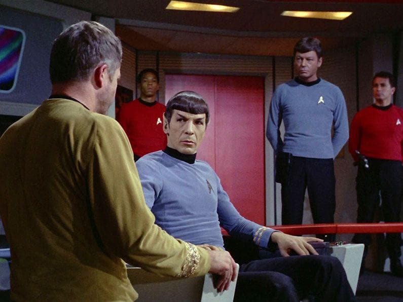 Spock and Bones McCoy Married Moments