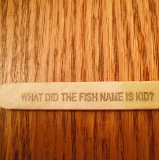 What Did The Fish Name His Kid?