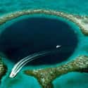 The Terrifyingly Deep Great Blue Hole on Random Creepiest Places In Ocean