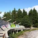 The Bobsled Facility from the 1984 Winter Olympics in Sarajevo on Random Creepy Ghost Sites from Past Olympics