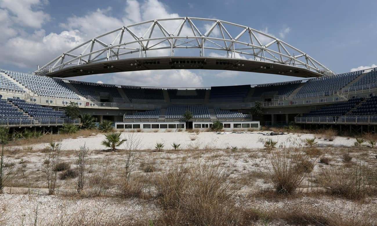 The Beach Volleyball Arena from the 2004 Summer Olympics in Athens