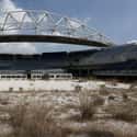 The Beach Volleyball Arena from the 2004 Summer Olympics in Athens on Random Creepy Ghost Sites from Past Olympics