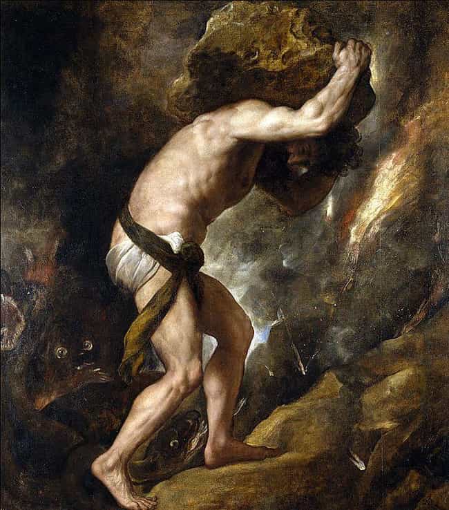 Zeus Cursed Sisyphus To Push A Giant Boulder Up A Hill Forever