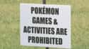 Pokemon Prohibition on Random Hilarious Pokemon Go Signs