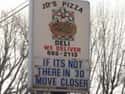 Your Move on Random Funniest Pizza Signs in All Land