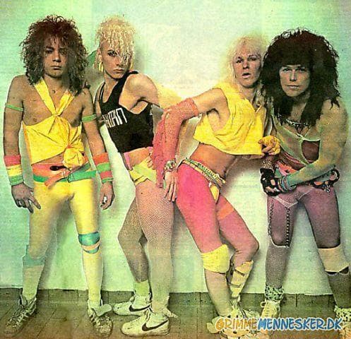 The Funniest 80s Glam Band Photos Ever