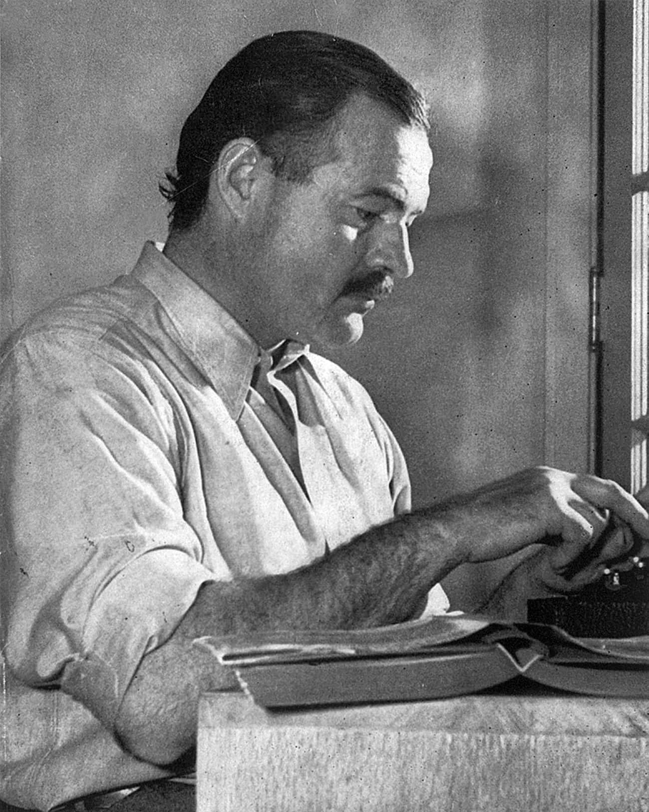 Ernest Hemingway Thought The FBI Was Spying On Him