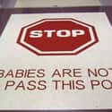 Baby Discrimination on Random Funny Doctor's Office Signs That Prove Laughter Is the Best Medicine