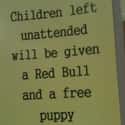 Red Bull Gives You Puppies on Random Funny Doctor's Office Signs That Prove Laughter Is the Best Medicine