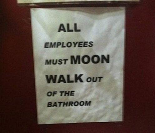 22 Funny Bathroom Etiquette Signs From Around the World