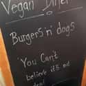 Eating is Believing on Random Greatest Anti-Vegan Signs
