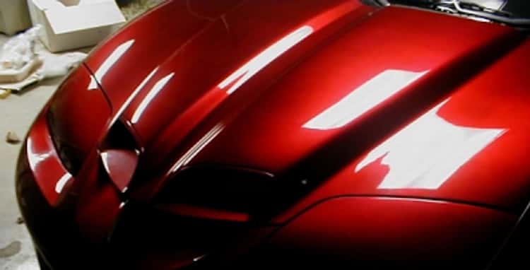 skæbnesvangre prioritet Folde Crimson Red Pearl Car Paint Solid Color Mica Pigment 25g