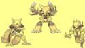 Abra, Kadabra, & Alakazam on Random Common Pokemon Name Meanings from Generation 1