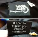 Hop to It on Random Funniest Clothing Tags