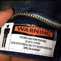 Cocky Clothing Tag on Random Funniest Clothing Tags