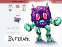 Butterape (Butterfree + Primeape) on Random Epic Pokémon Fusions That Are Too Weird For Words