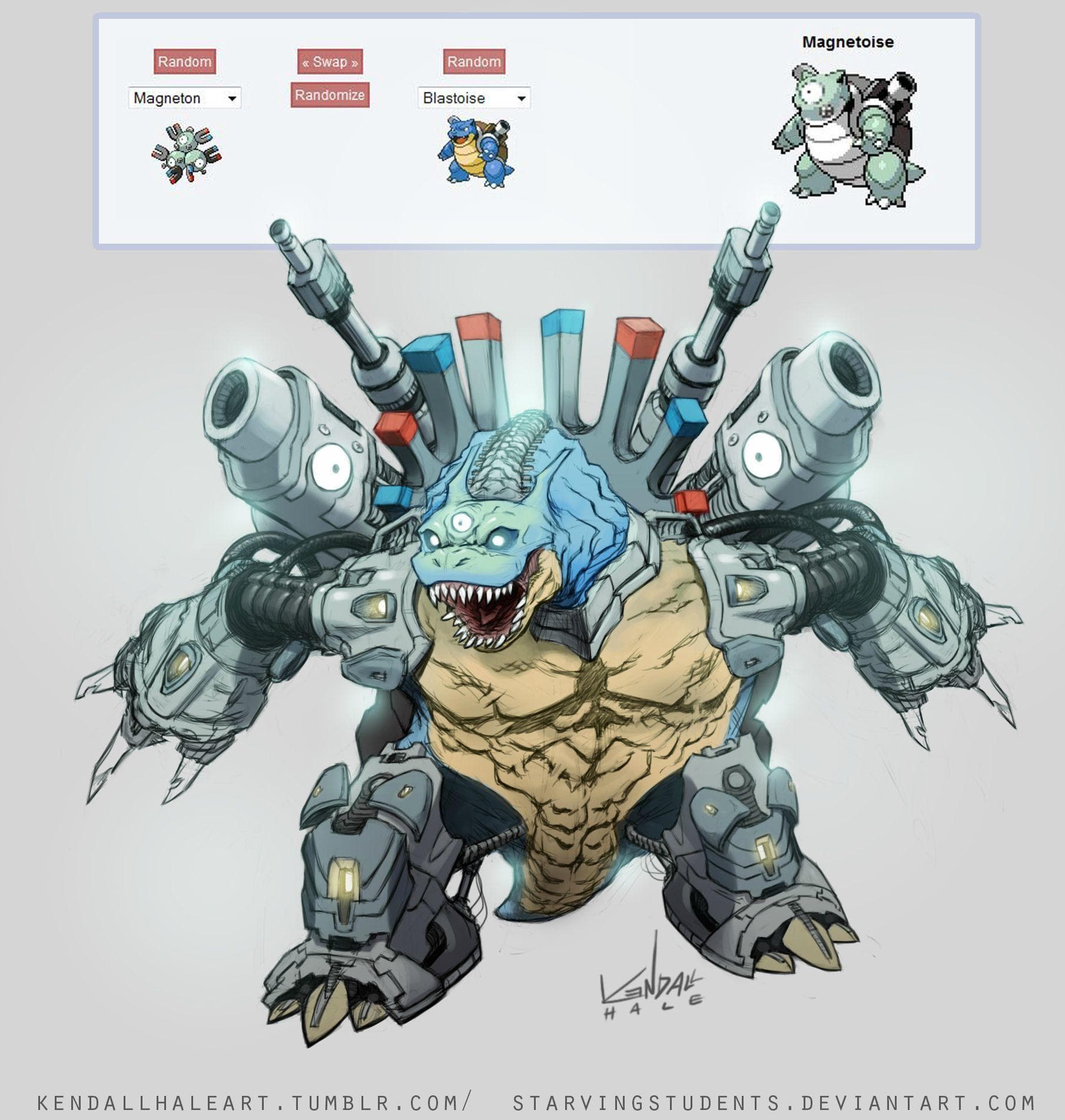 Random Epic Pokémon Fusions That Are Too Weird For Words