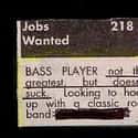 A Band Apart on Random Hilarious Job Descriptions That Will Make You Happy You Don't Work There