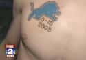 Taking It Lion Down on Random Worst NFL Fan Tattoos