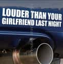 Loud and Clear on Random Inappropriate Bumper Stickers That'll Ward Off Tailgaters