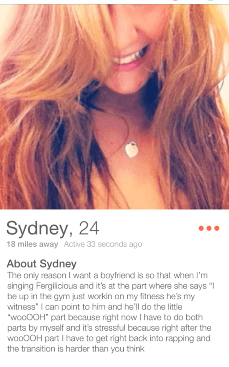Dating tinder funny profiles 8 Examples