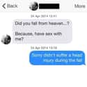 Better Luck Next Time on Random Tinder Conversations That Will Make You Cringe So Hard