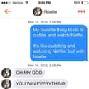 See What He Did There? on Random Tinder Conversations That Will Make You Cringe So Hard