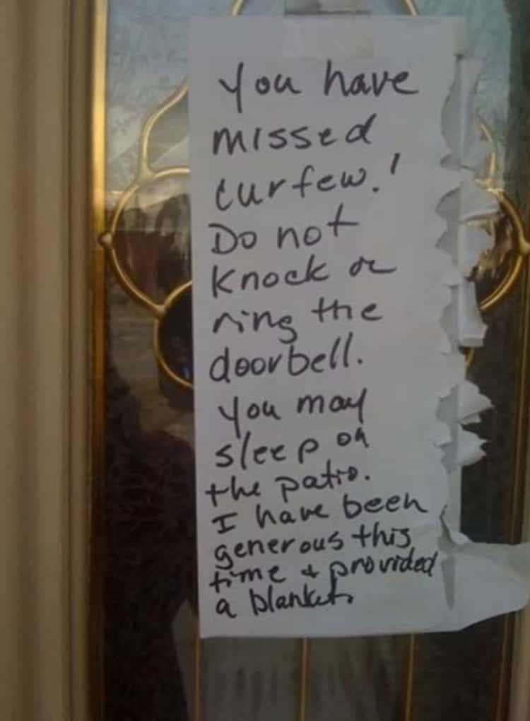 23 Hilarious Notes from Moms and Dads