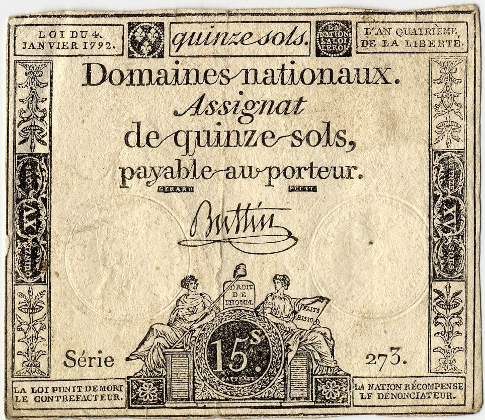French Assignats