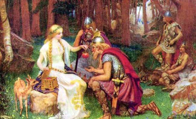 Wikingerfrauen wurden gefickt, Sex mit Zwillingsschwestern