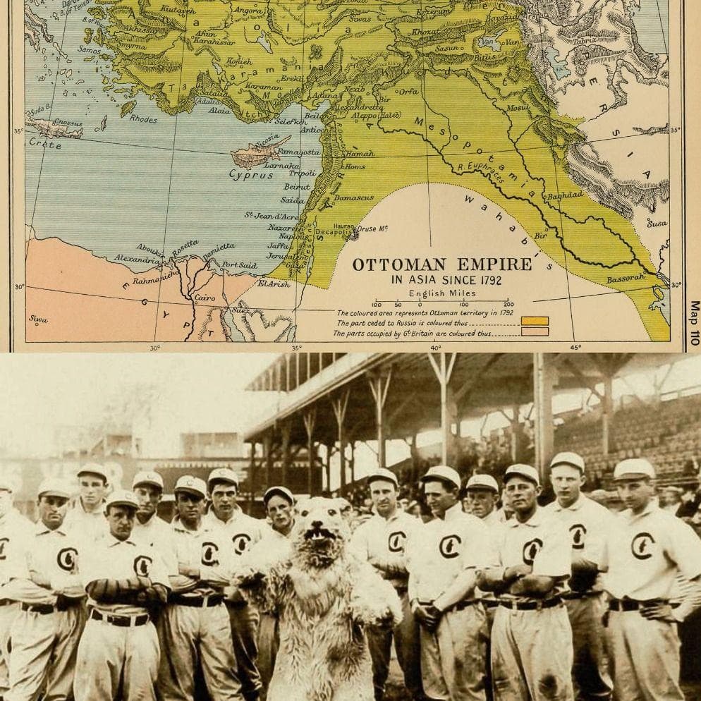 The Ottoman Empire Existed The Second To Last Time The Chicago Cubs Won The World Series (1908)