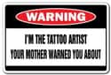 Sorry About Your Mom, Bro on Random Hilarious Tattoo Shop Signs You Can't Help But Laugh At