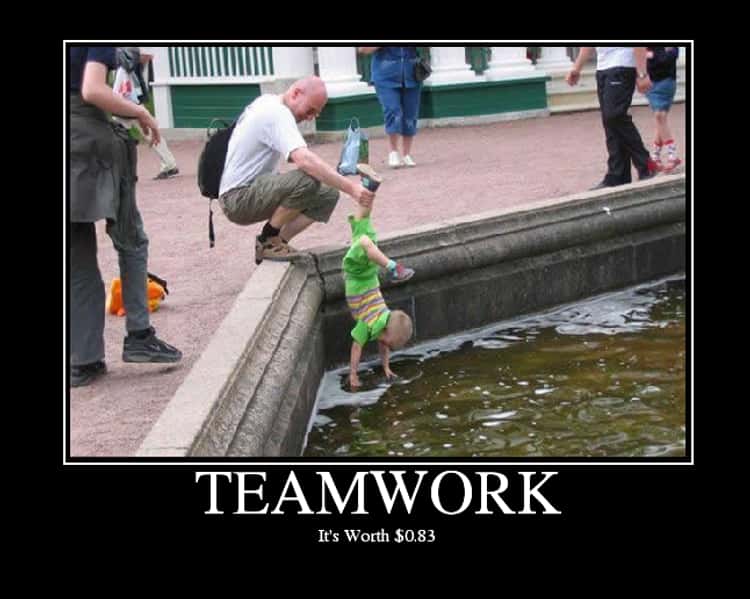 bad teamwork funny