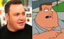Kevin James and Joe Swanson on Random Real People Who Look Exactly Like Family Guy Characters
