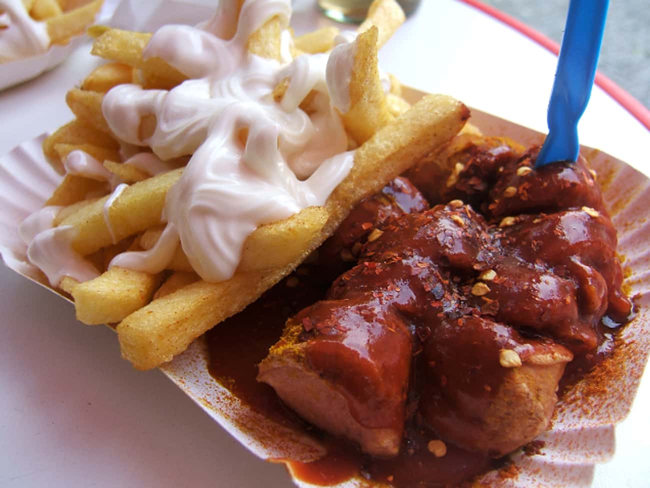 Currywurst and Fries - Germany