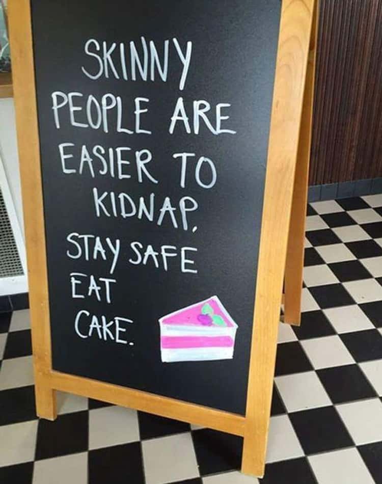 22 Hilarious Anti-Fitness Signs For Lazy People