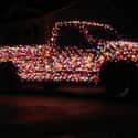 This Truck That Totally Keeps Its Christmas Lights Up Year Round on Random Most Hilarious Trucks
