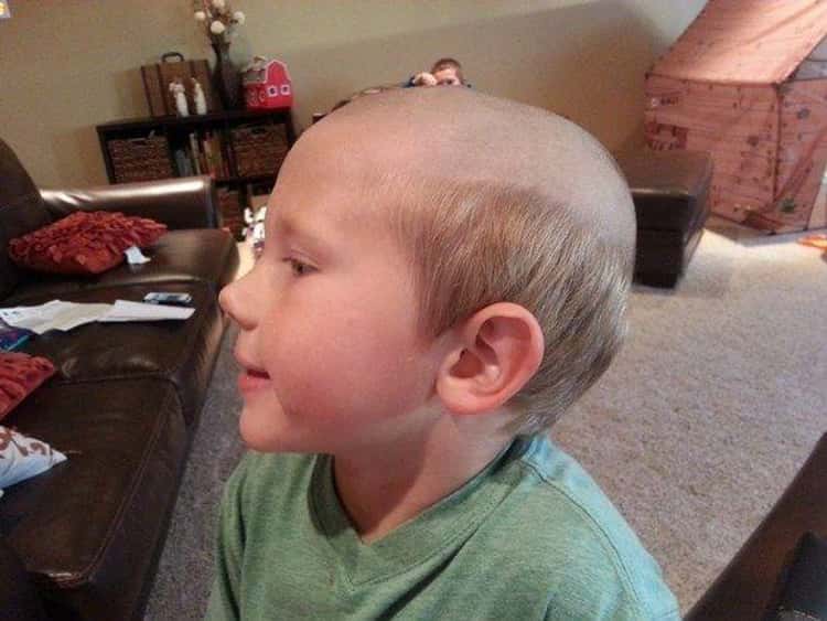 27 Funny Photos of Kids Who Gave Themselves Haircuts